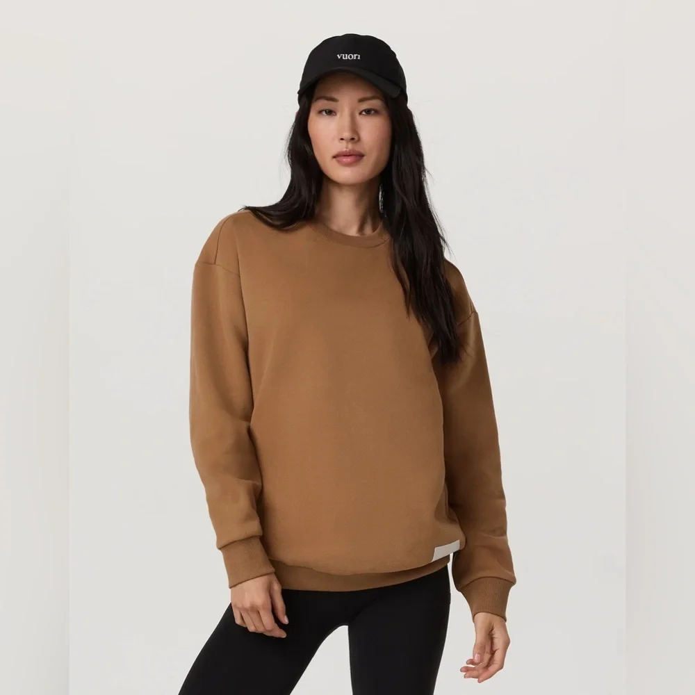 NWT Disturbia Restore Oversized Crew 2.0 in Toffee Size XS